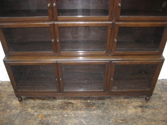 Antique Oak Sectional/Stacker Bookcase