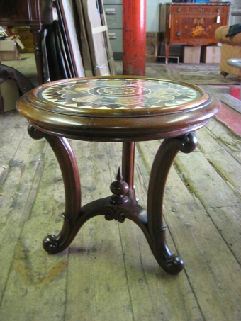 Antique Italian Marble Topped Table