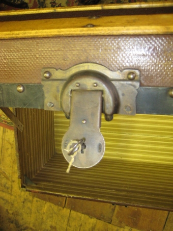 Antique American Travelling Trunk/Kist
