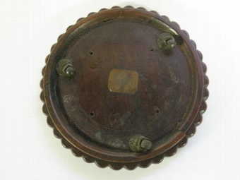 Antique Regency Mahogany Wine Coaster