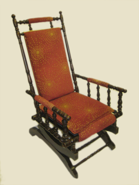 Stained Beech Rocking Chair