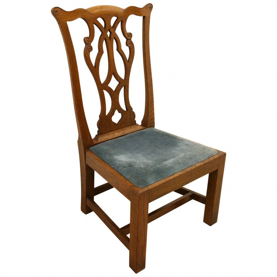 Wheelers Oak Gossip Chair