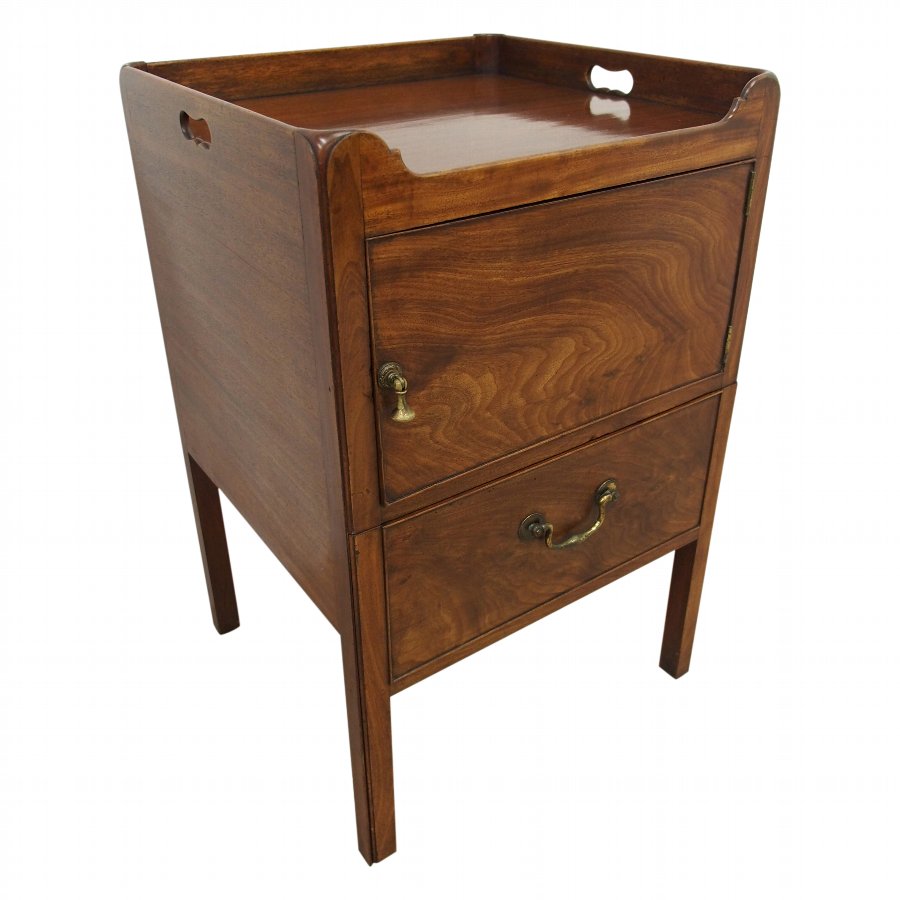 George III Mahogany Commode