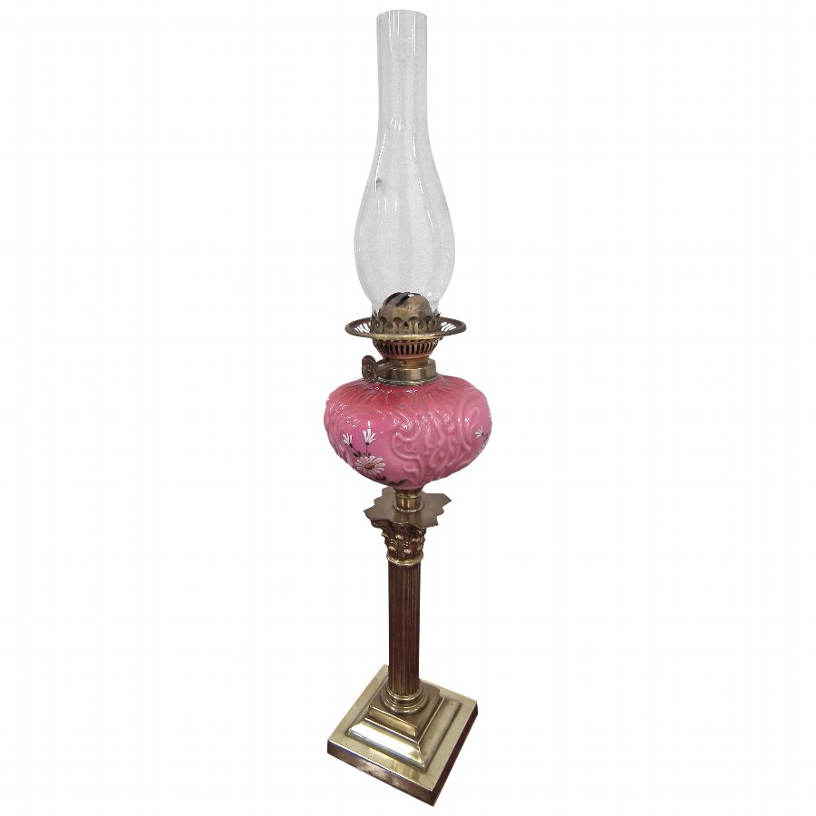 Antique Corinthian Oil Lamp