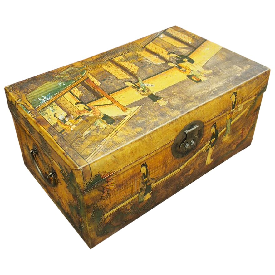 small travel trunk