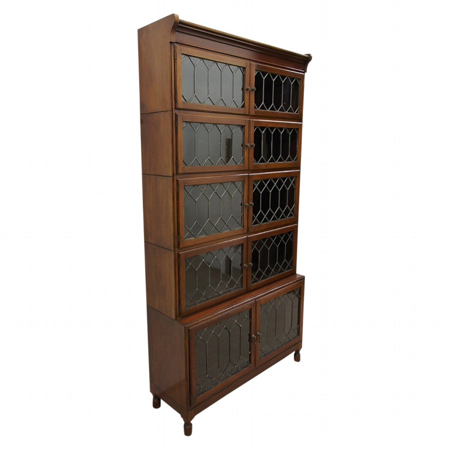 Rare Mahogany Sectional Bookcase