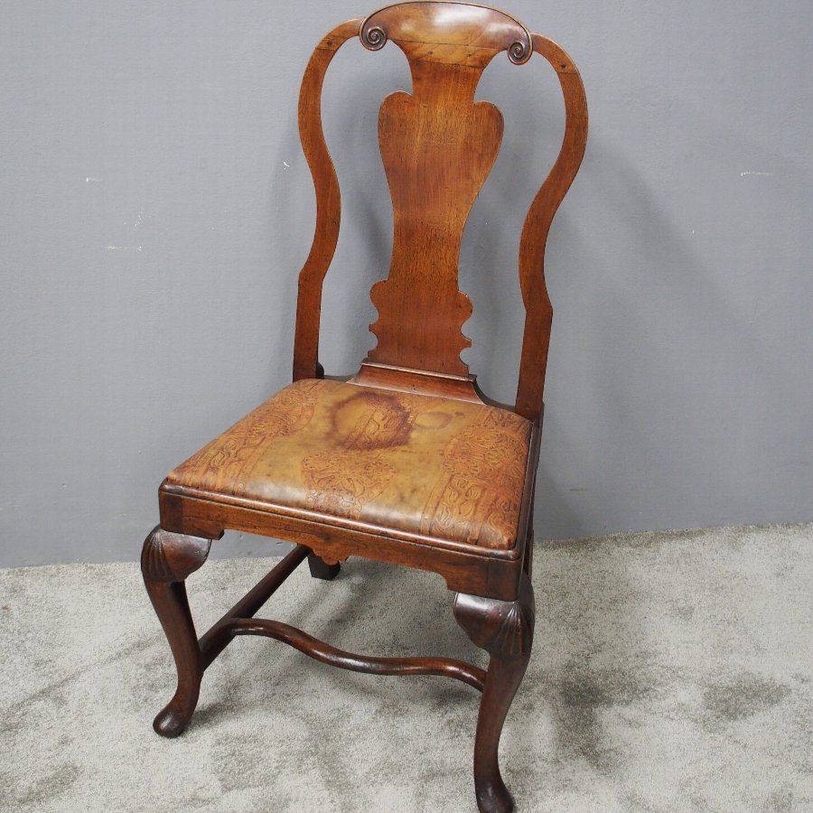 George I Walnut Handchair