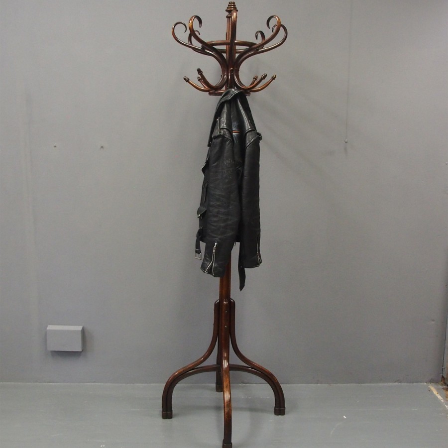 Antique Victorian Bentwood Hall Stand