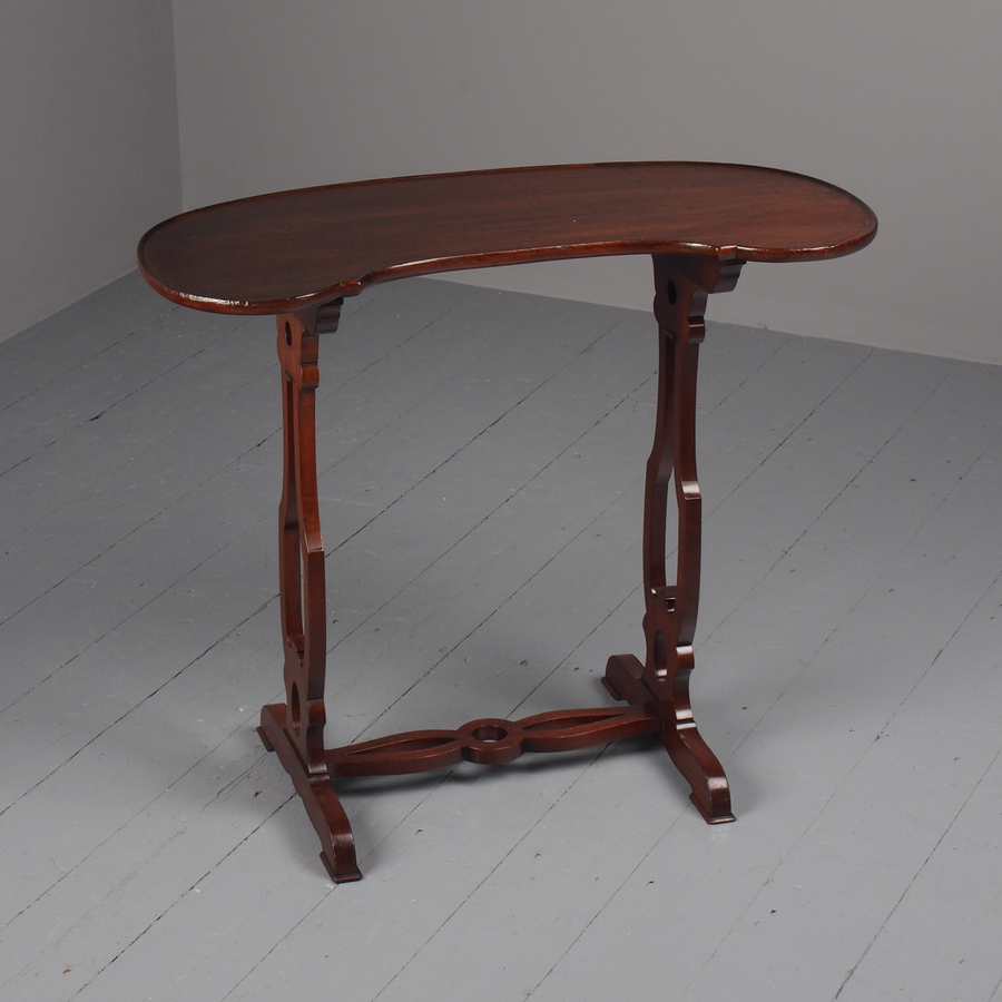 Antique Antique Mahogany Kidney Shaped Occasional Table
