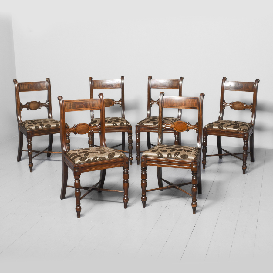 Antique Set of 6 George IV Chairs