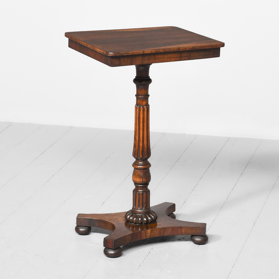 Antique George IV Rosewood Occasional Table