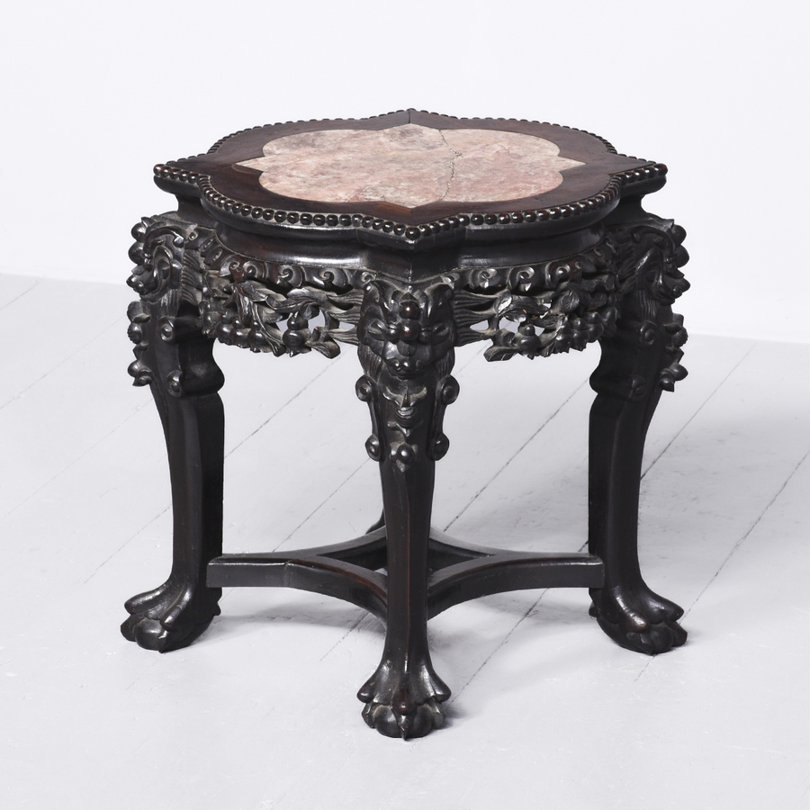 Antique Qing Dynasty Hongmu Table