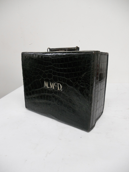 Crocodile Skin Toilet Case