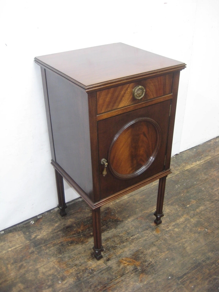 George III Style Mahogany Locker
