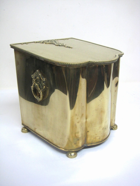 Brass Edwardian Coal Depot