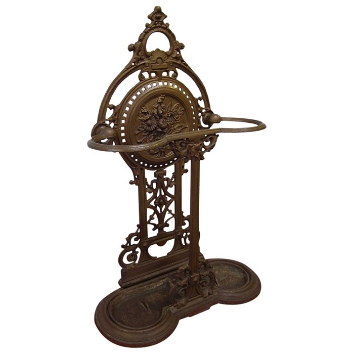 Antique Victorian Cast Iron Stick Stand