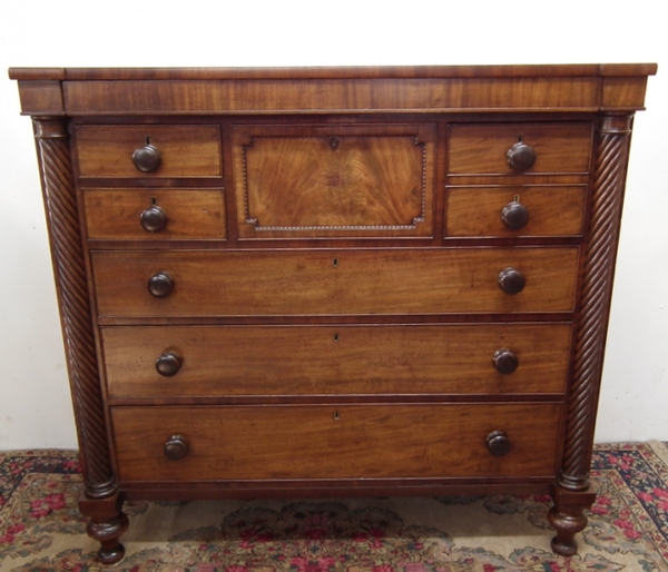 William IV Scottish Mahogany Chest of Drawers