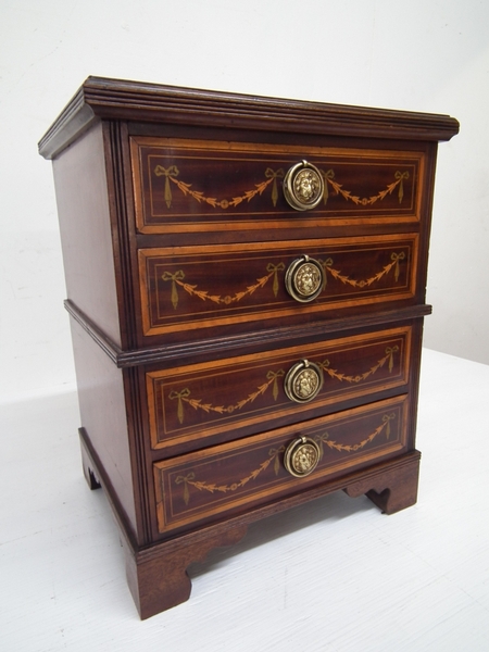 Antique Miniature Chest Of Drawers Jewellery Box Antiques Co Uk