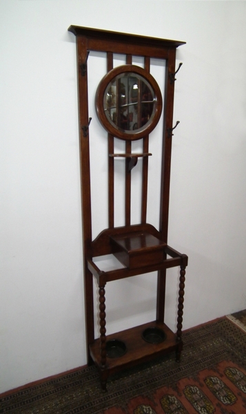 Small Oak Hall Stand