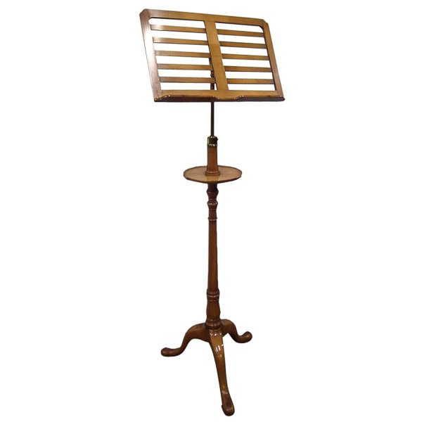 Victorian Fruitwood Music Stand