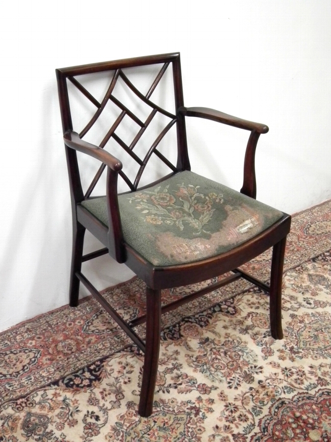 George III Style Cockpen Chair