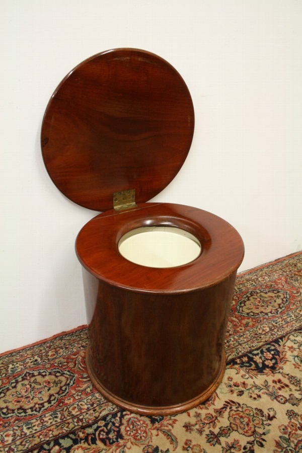 Mid Victorian Circular Commode