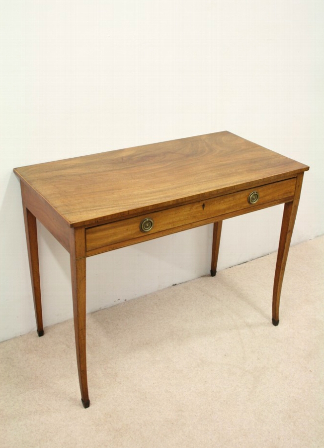Late George III Mahogany Side Table