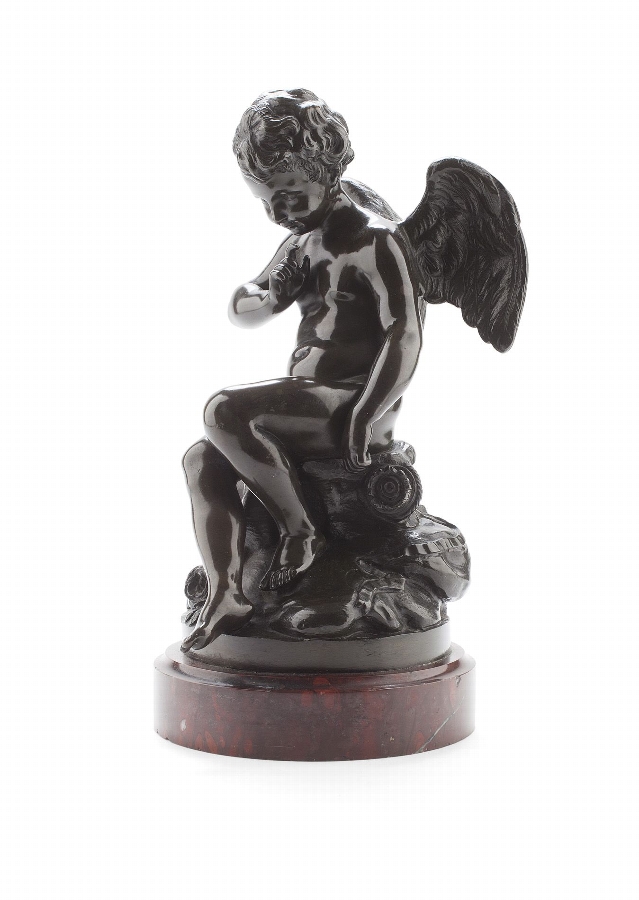 19th Century Bronze Cupid