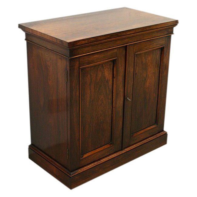 William IV Rosewood Two Door Cabinet