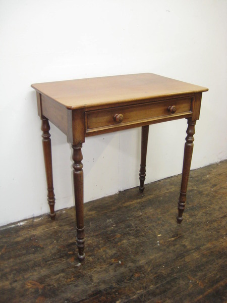 Neat Sized Scottish Mahogany Side Table