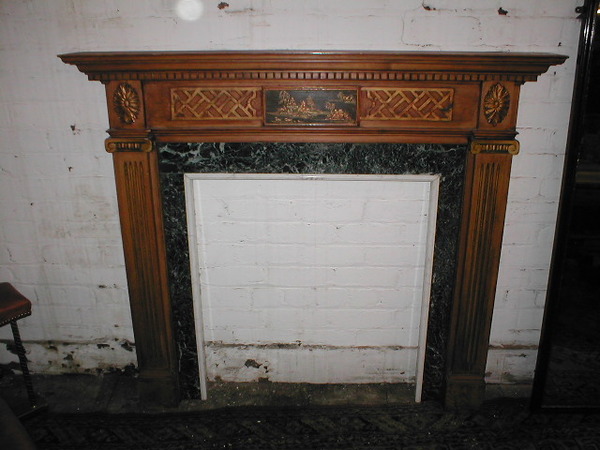 Antique George III Style Pine Fire Surround