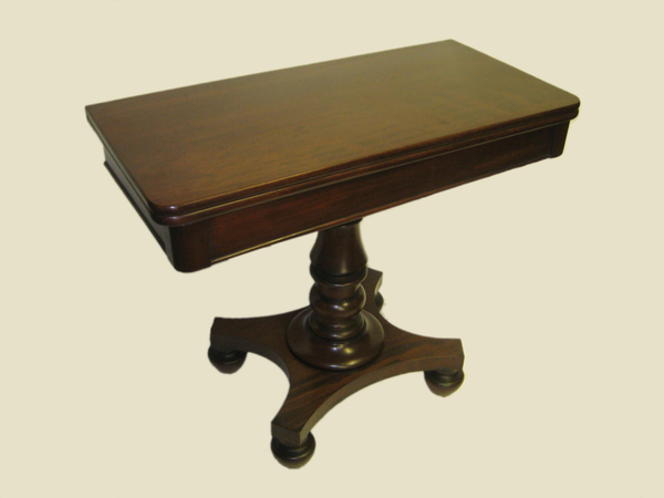 Antique Victorian Mahogany Tea Table
