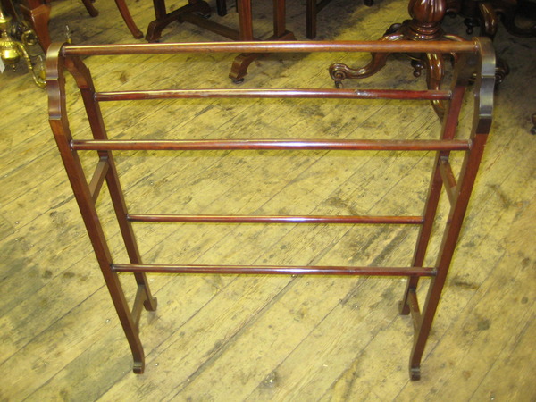 Mahogany Towel Rail