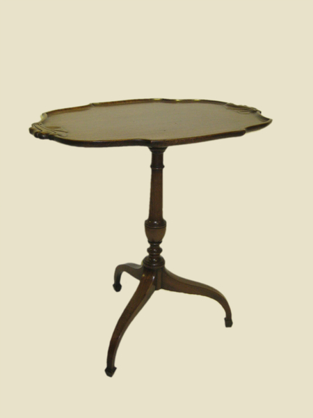 Mahogany Tray Top Occasional Table
