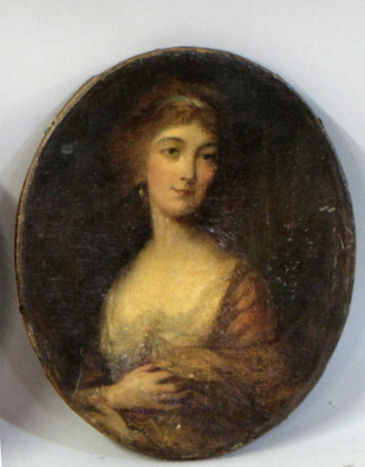 Antique Portrait of Anne Luttrell, Duchess of Cumberland 1743-1809