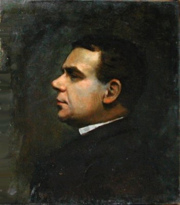 Antique Portrait of Benoit Coquelin (1841-1909)
