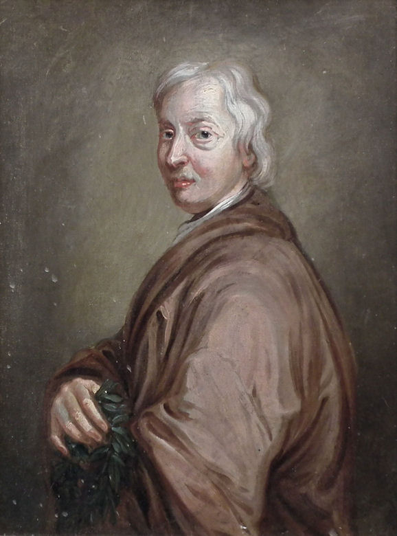 Antique Portrait of John Dryden 1631 -1700