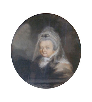 Antique Portrait of Mrs Waller