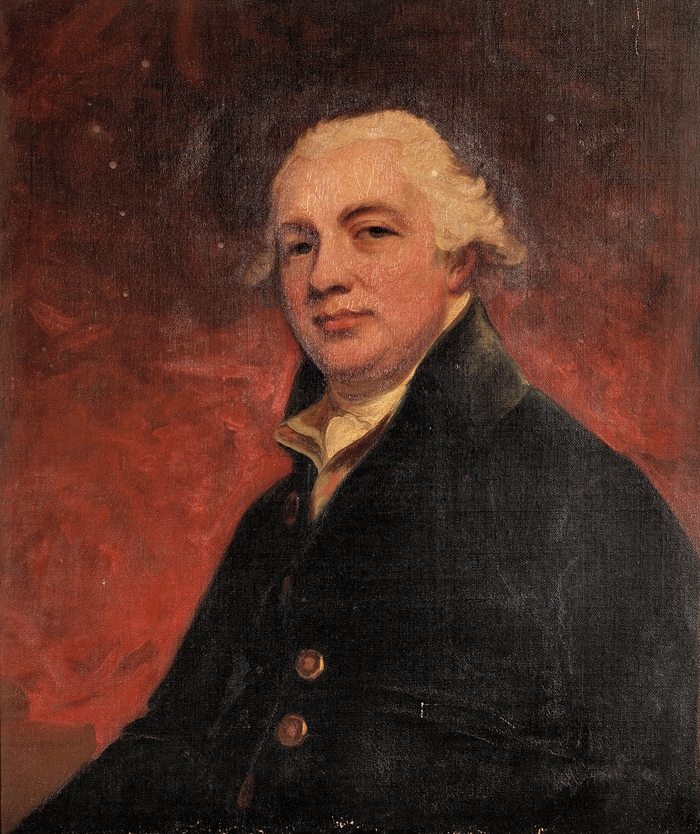 Antique Portrait of Robert Raikes (1735-1811) promoter of Sunday schools