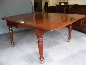 Antique Mahogany extending dining table