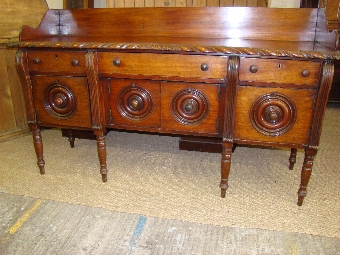 Irish Mahogany Sideboard