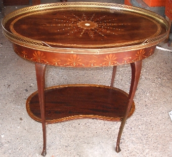 Inlaid table