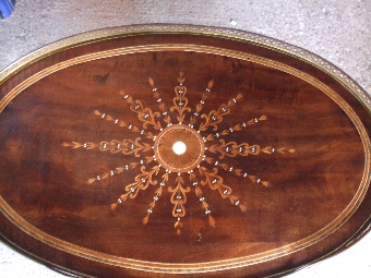 Antique Inlaid table 