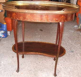 Antique Inlaid table 
