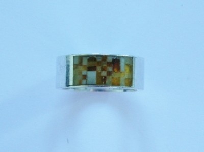 A Handsome Sterling Silver Men's Ring