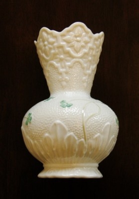 A Beautiful Belleek Vase