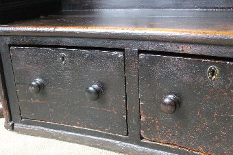 Antique 19th century north country settle
