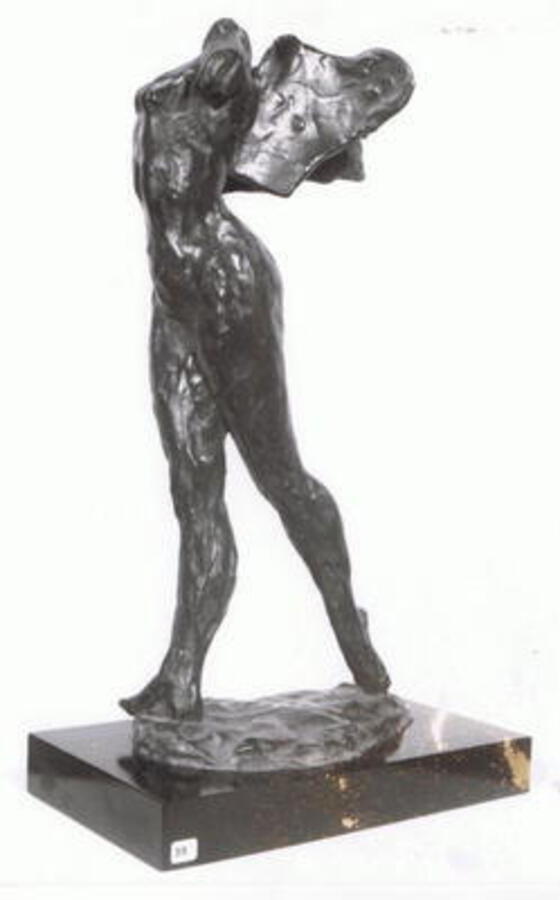 POSITION WITH WINGS I (NADIA NERINA) LIMITED EDITION BRONZE EDITION OF 12ENZO PLAZZOTTA