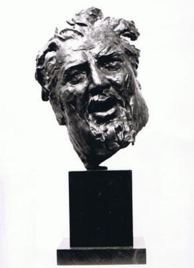 PETER USTINOV MASK II BY ENZO PLAZZOTTA