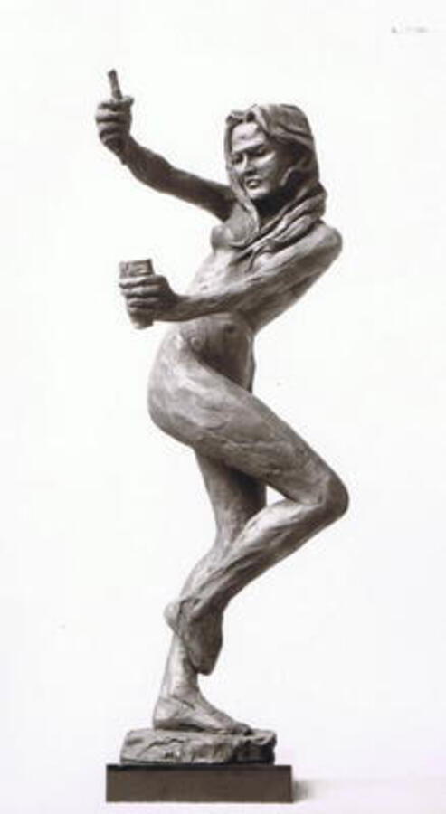 2ND STUDY FOR ST. MARGARET BY ENZO PLAZZOTTA